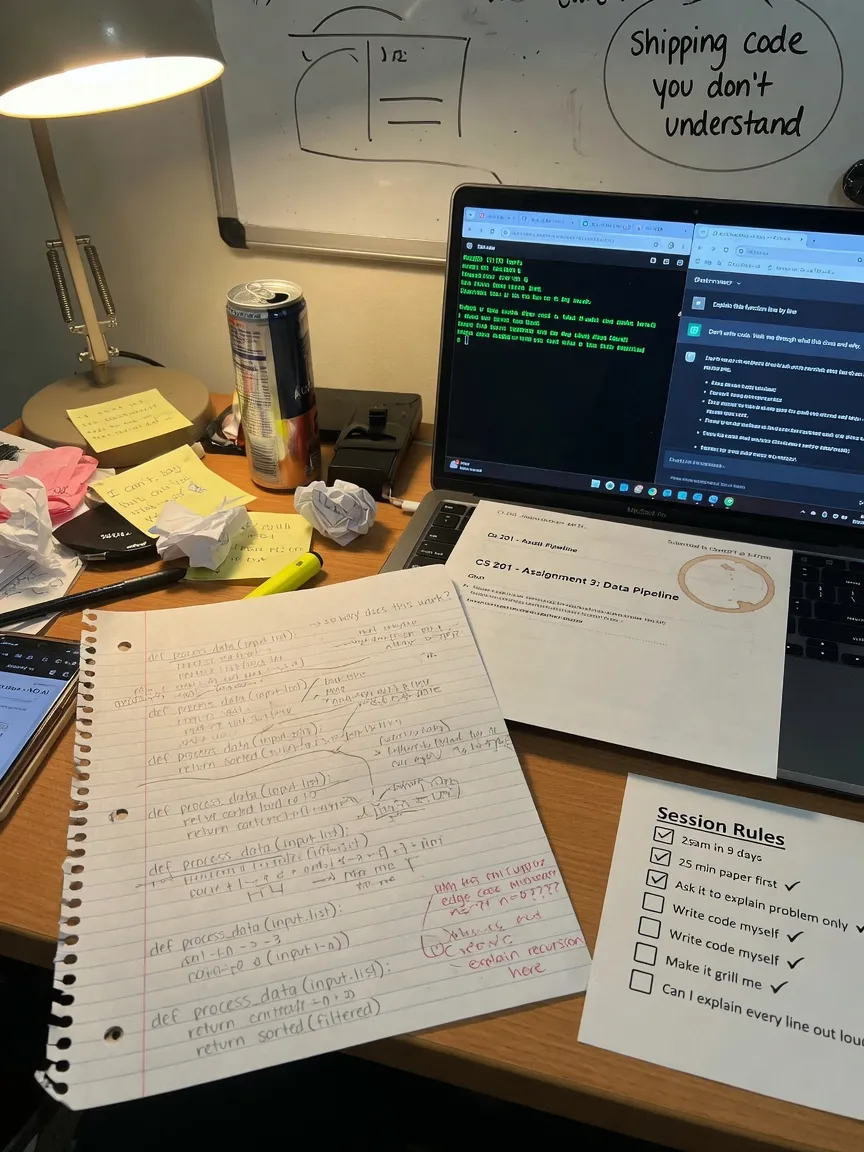 How to Use ChatGPT on a CS Assignment Without Cheating — or Staying Lost